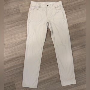 johnnie-O Prep-formance Light Khaki Golf Dress Pants 32x32